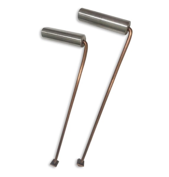 Copper Dowsing L Rods for Vastu, Reiki, Dowser Master – Divining Rods
