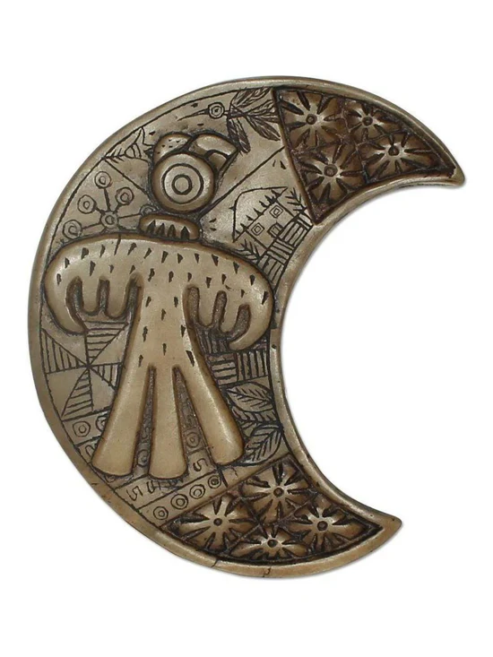Andean Symbology Tile - Condor - Crescent